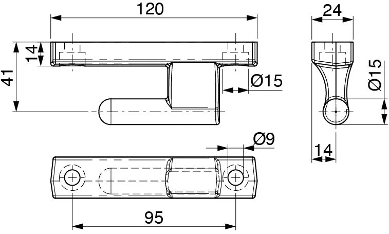 Alternative view of ПАЛЕЦ Ф15 TIR, ТЕЖКА СЕРИЯ