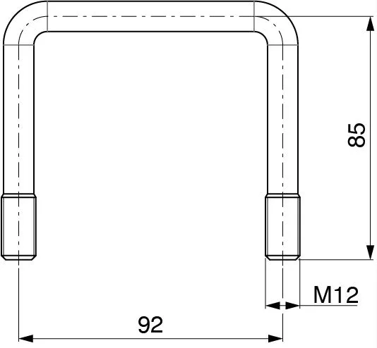 Alternative view of ШПИЛКА ЗА УКРЕПВАНЕ НА ТОВАР EN 12640