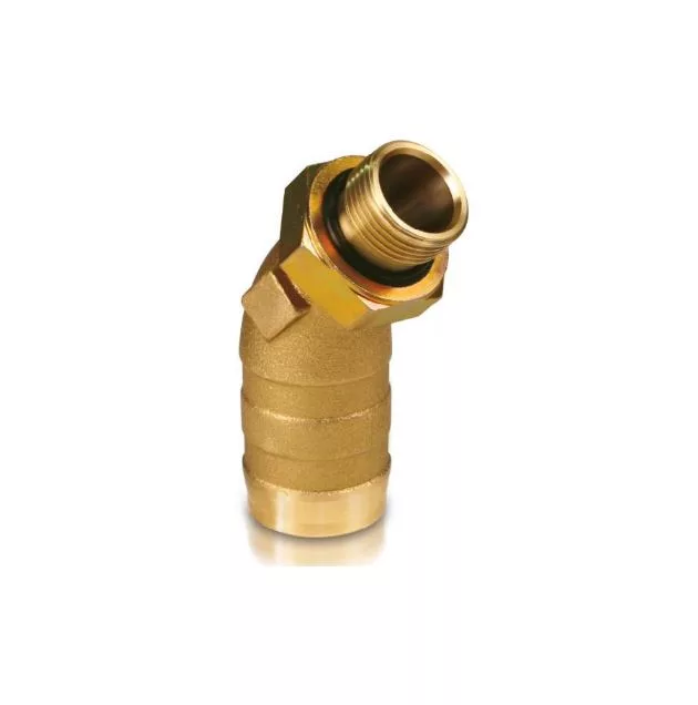 КОЛЯНО МЕСИНГ 45° G1"1/2 Ф51