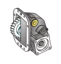 PTO P15S2 (32650) ЗА SCANIA GR900, 530 Nm