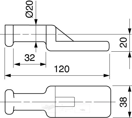 Alternative view of ПАЛЕЦ TRL Ф20