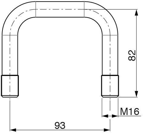 Alternative view of ШПИЛКА ЗА УКРЕПВАНЕ НА ТОВАР EN 12640